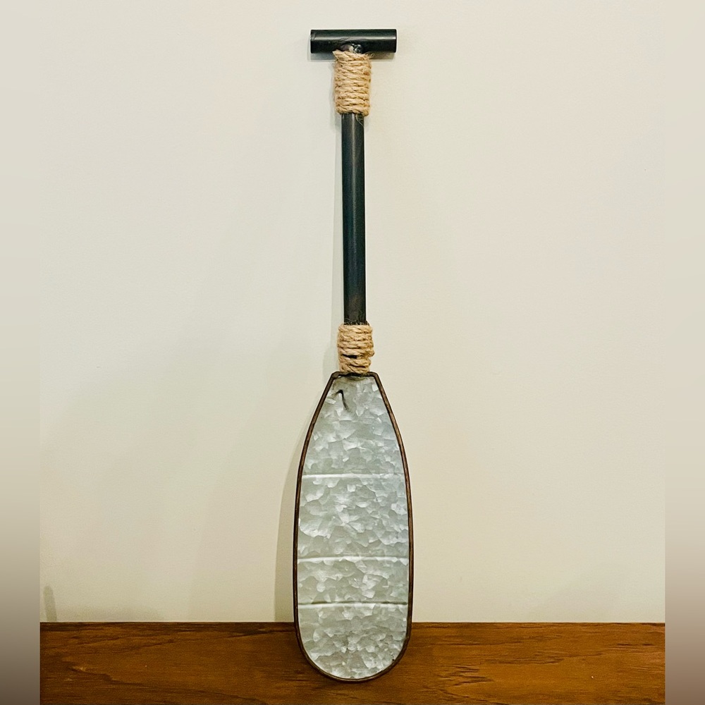 Nautical Theme Home Decor-Paddle On Print & Decorative Oar - Picture 6 of 7